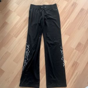 Rhinestone activewear pants